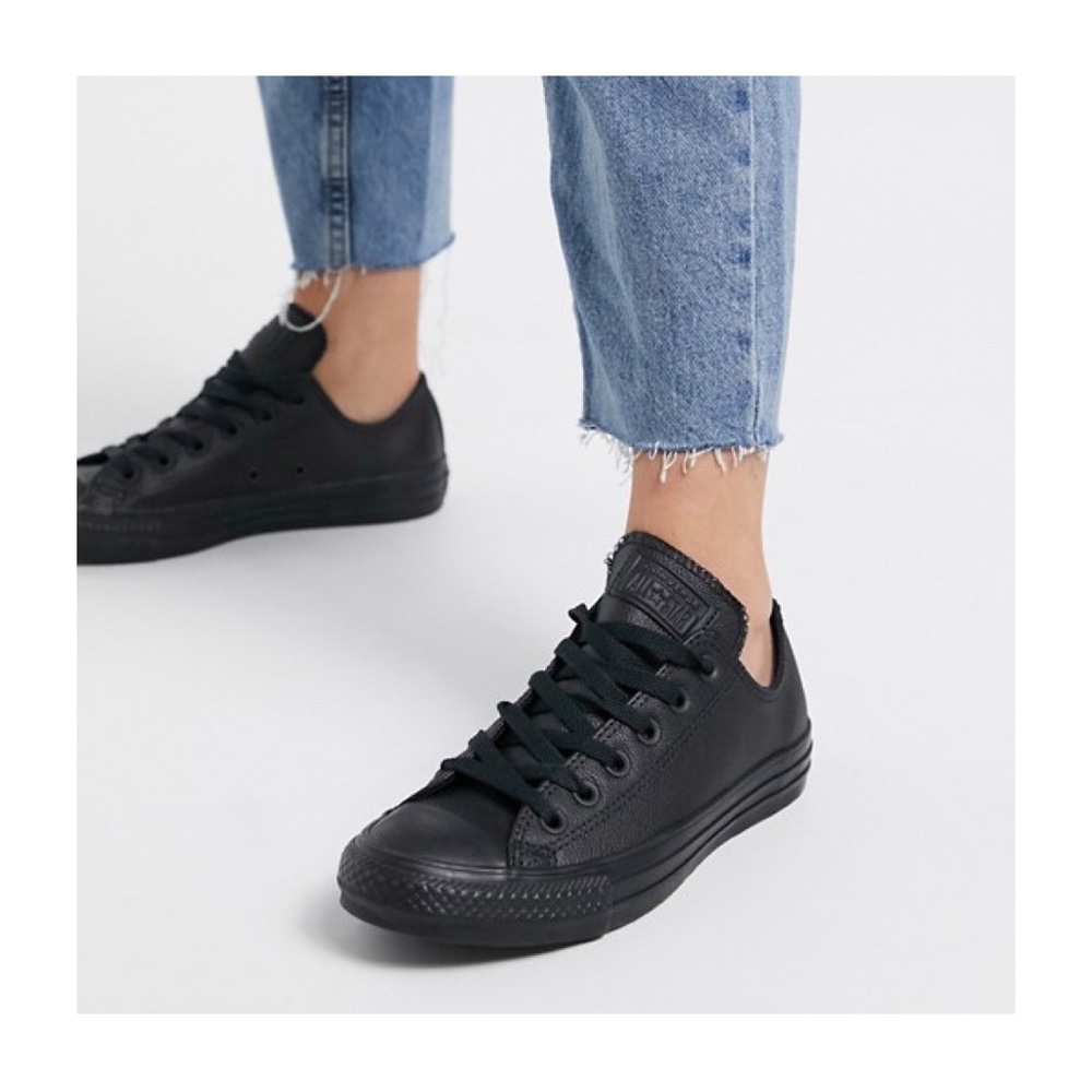 Black Leather Converse ‼️ Host Pick ‼️